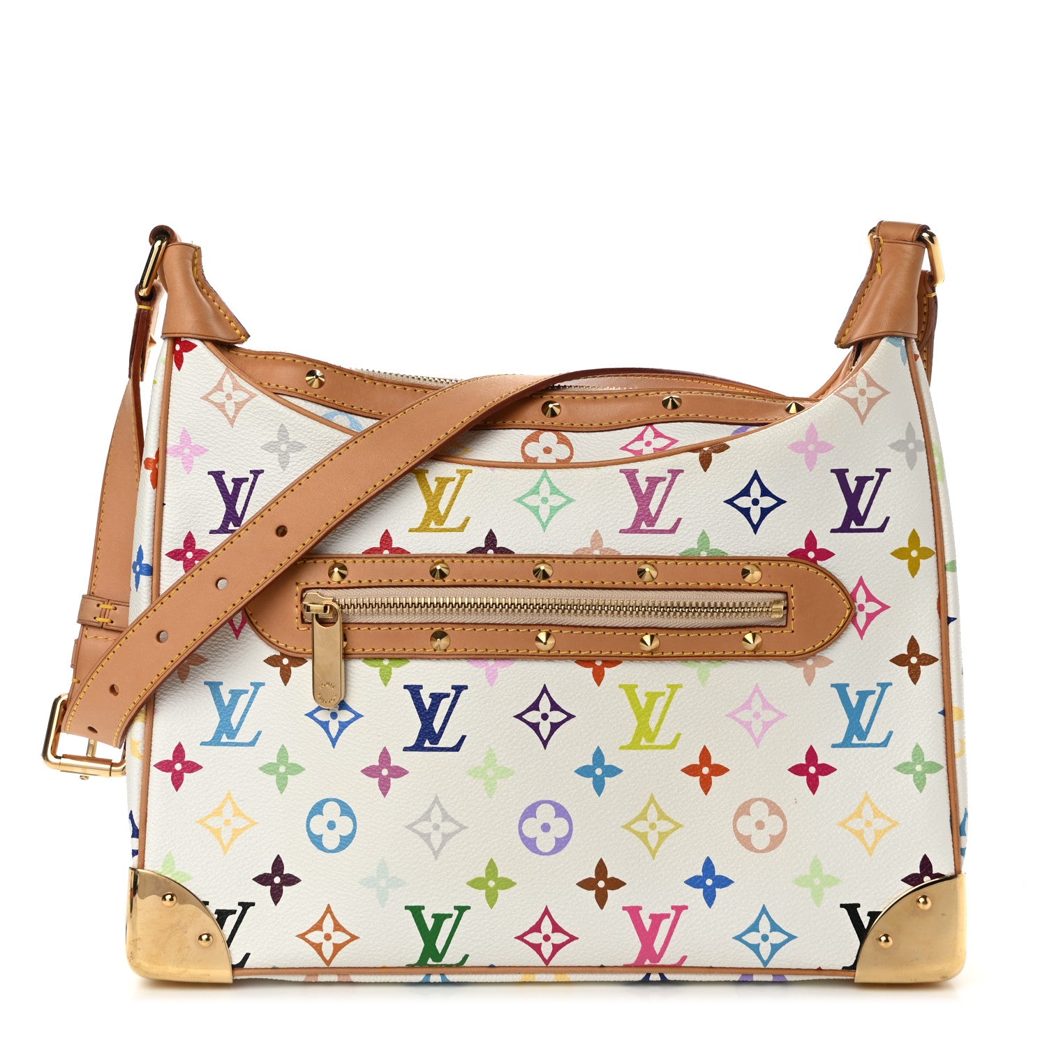 Louis Vuitton Monogram Multicolor Boulogne White 1 of 11
