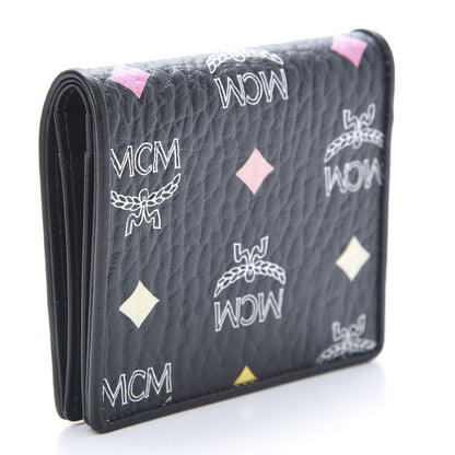 MCM Skyoptic Visetos ID Wallet Spectrum Diamond Black 3 of 8