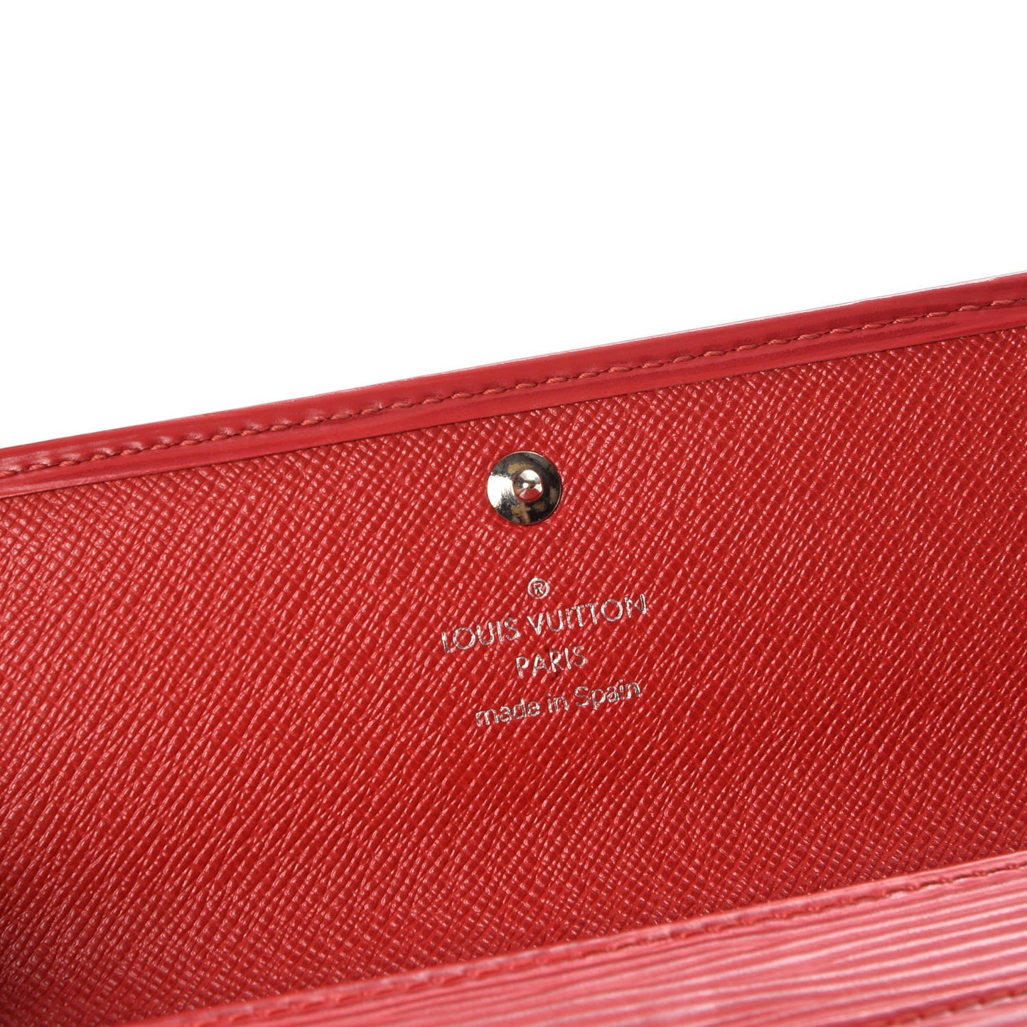 Epi Sarah Wallet Rouge