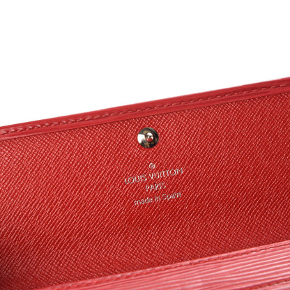 Louis Vuitton Epi Sarah Wallet Rouge 5 of 7