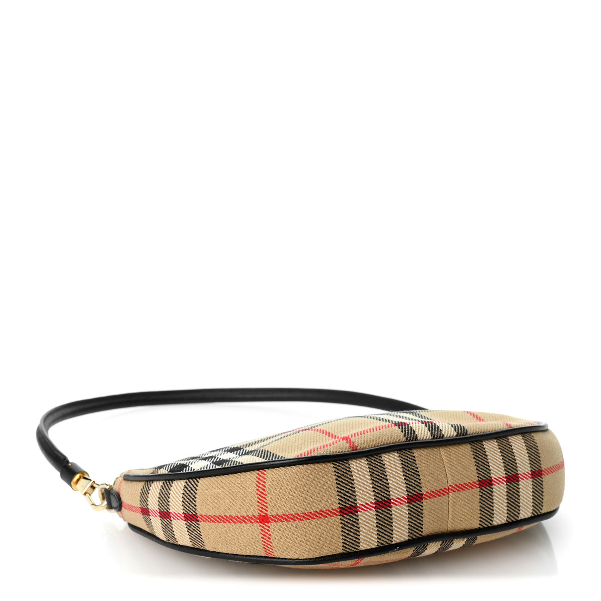 Vintage Check Calfskin Olympia Slim Pouch Archive Beige