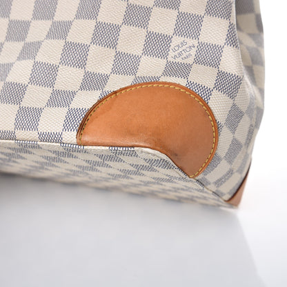 Louis Vuitton Damier Azur Hampstead MM 9 of 11