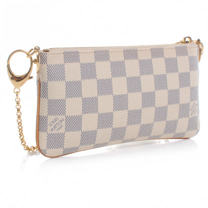 Louis Vuitton Damier Azur Pochette Milla MM 3 of 7