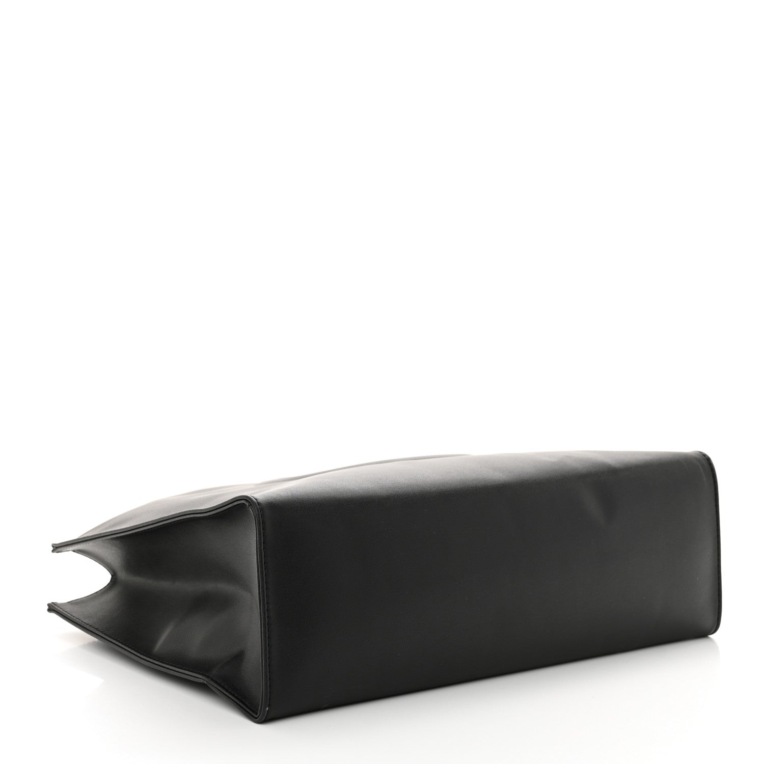 Telfar Vegan Leather Medium Shopping Bag Black 3 of 10