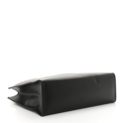 Telfar Vegan Leather Medium Shopping Bag Black 3 of 10