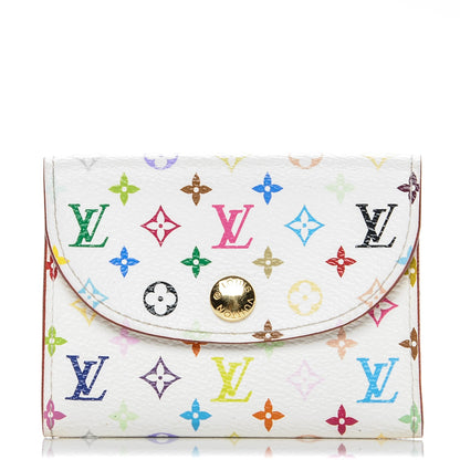 Louis Vuitton Monogram Multicolor Business Card Holder White 1 of 7