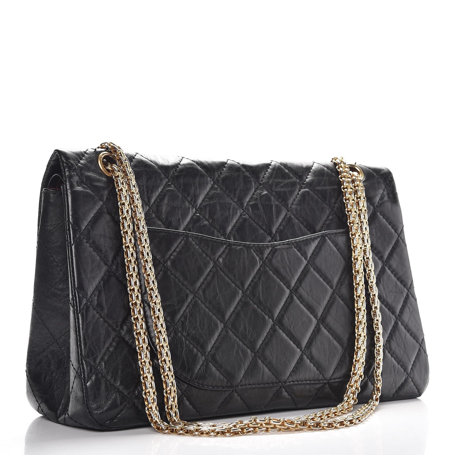 Chanel Aged Calfskin Quilted 2.55 Reissue 227 Flap Black 4 of 21