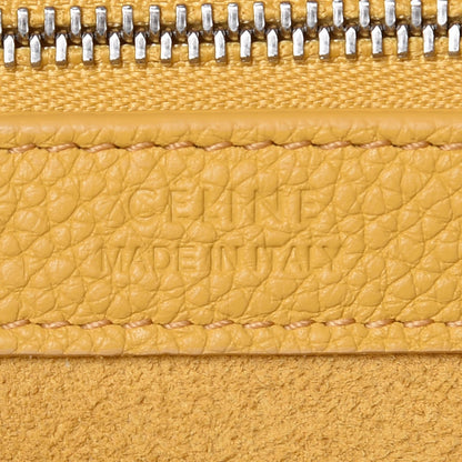 Celine Soft Grained Calfskin Small Belt Cabas Phantom Sunflower 7 of 7