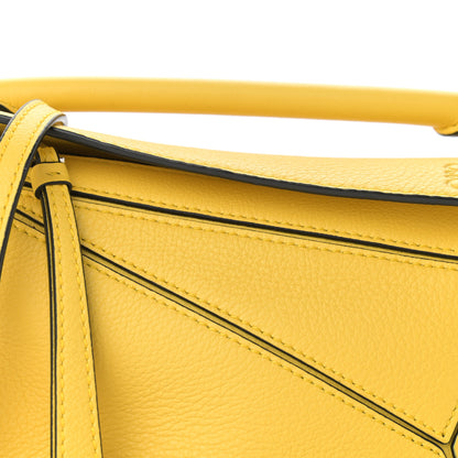 Loewe Calfskin Mini Puzzle Bag Yellow 7 of 10