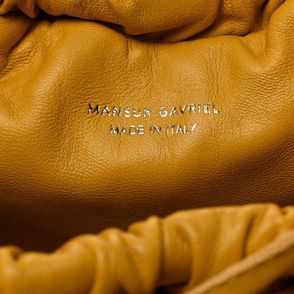 Mansur Gavriel Lambskin Mini Cloud Wristlet Sun 6 of 7