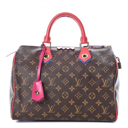 Louis Vuitton Monogram Totem Speedy 30 Flamingo 1 of 8