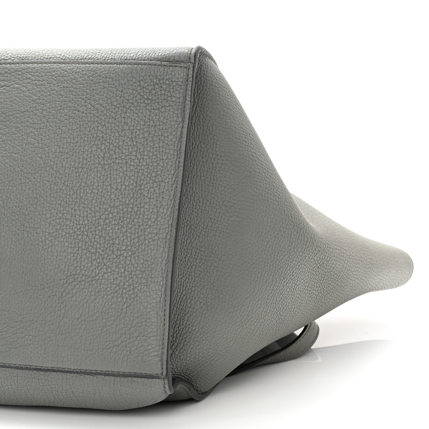 Celine Supple Calfskin Long Strap Small Big Bag Grey 10 of 12