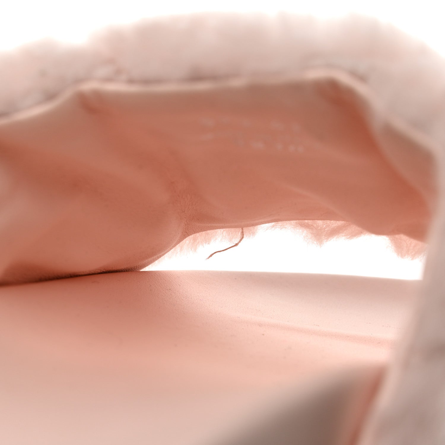 Prada Shearling Metal Triangle Logo Lug Sole 20mm Slide Sandals 41 Orchidea 10 of 11