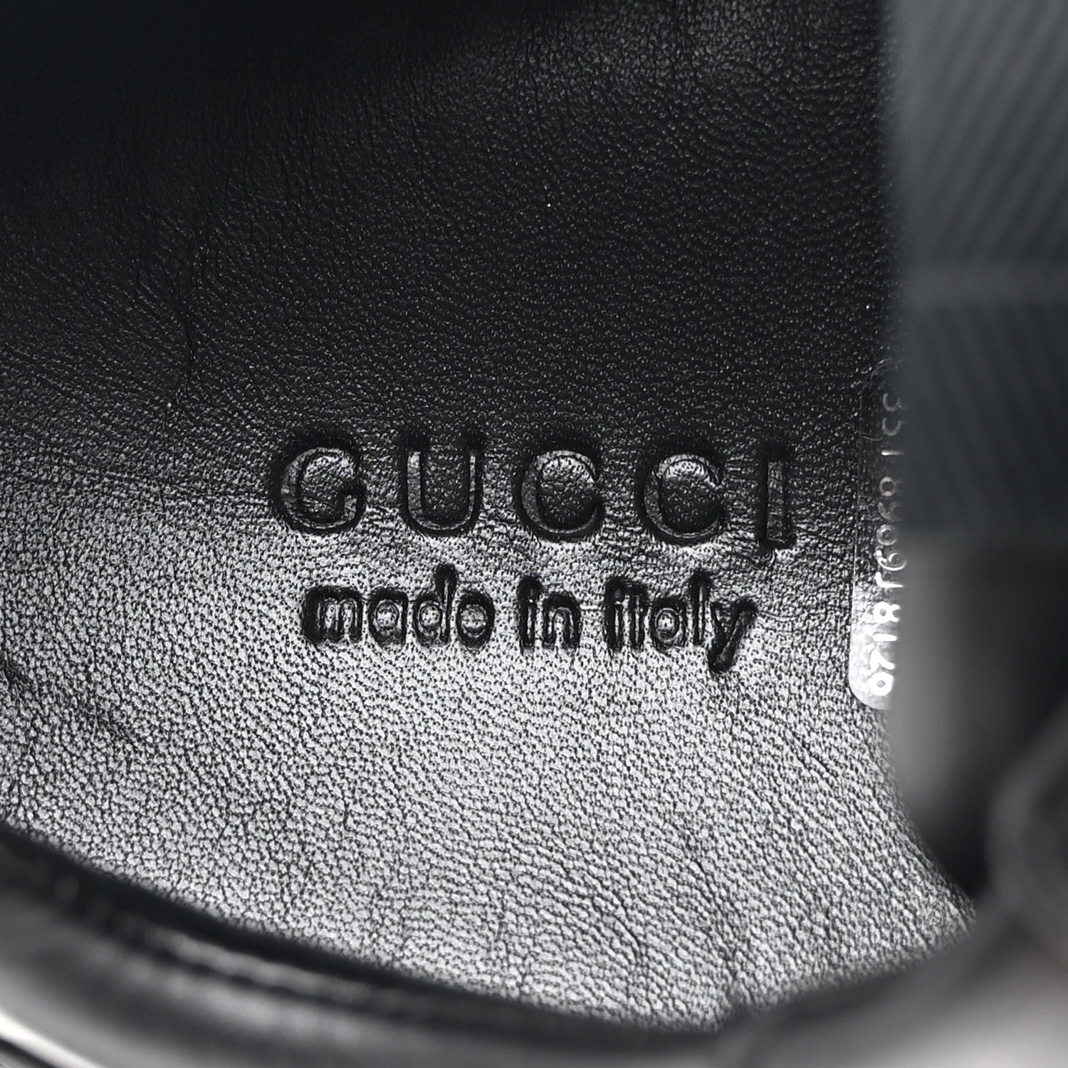 Gucci Dali Soft Calfskin Cut Out Interlocking G Womens Rhyton Sneakers 36.5 Black Ivoire 6 of 9