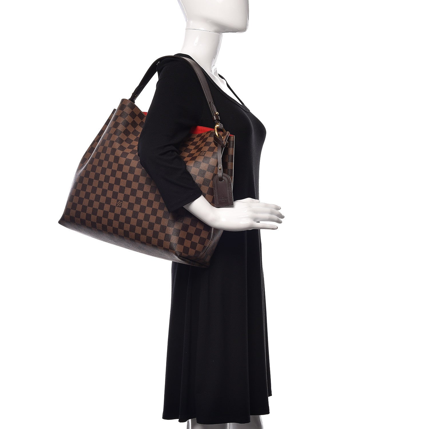 Louis Vuitton Damier Ebene Graceful MM 2 of 11