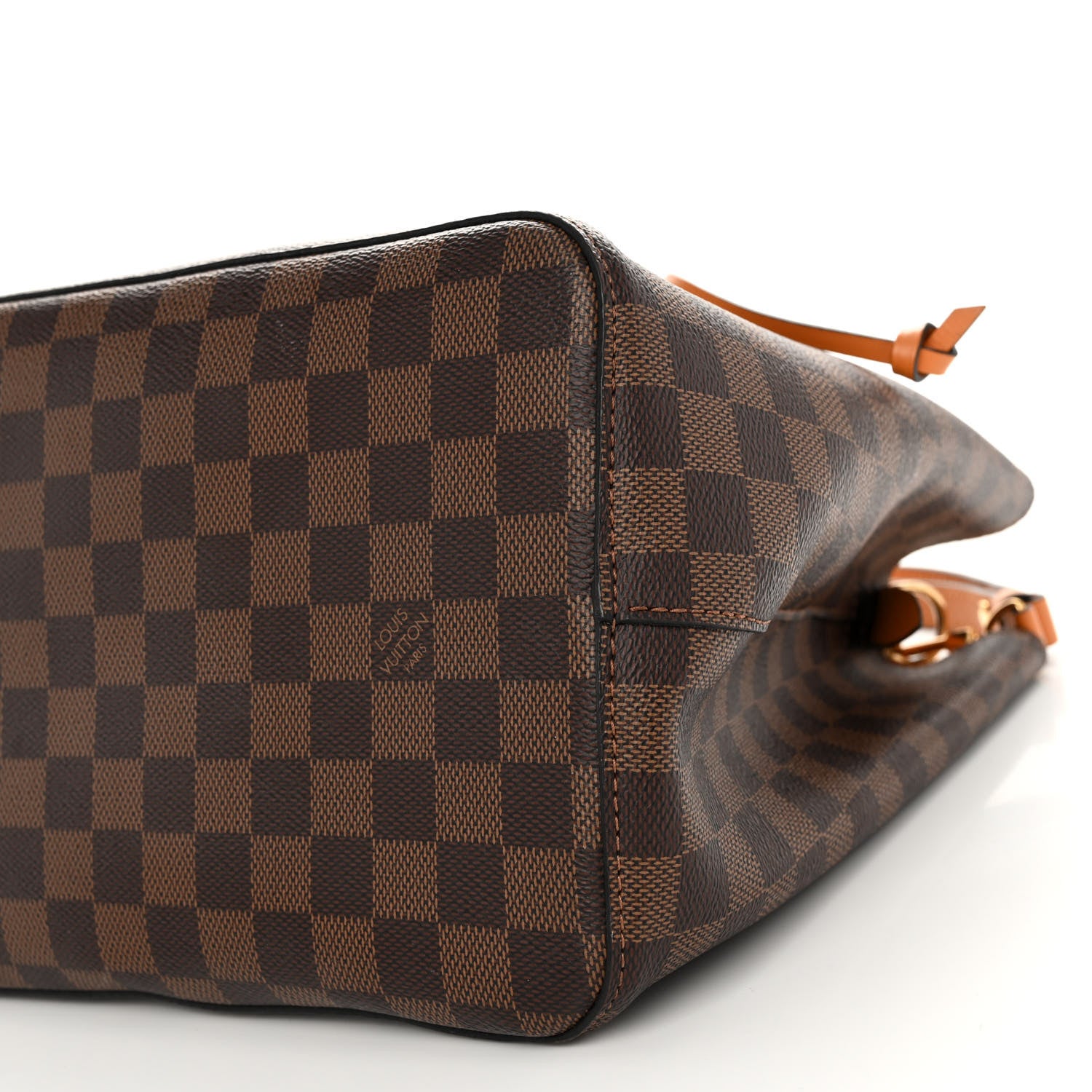 Louis Vuitton Damier Ebene Neonoe MM Safran 9 of 9