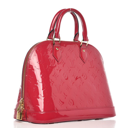 Louis Vuitton Vernis Alma PM Rose Indien 3 of 7