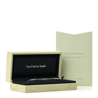 Van Cleef & Arpels 18K Yellow Gold Black Onyx 5 Motifs Vintage Alhambra Bracelet 6 of 6