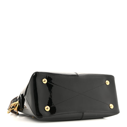 Louis Vuitton Patent Calfskin Miroir Tote Black 3 of 10