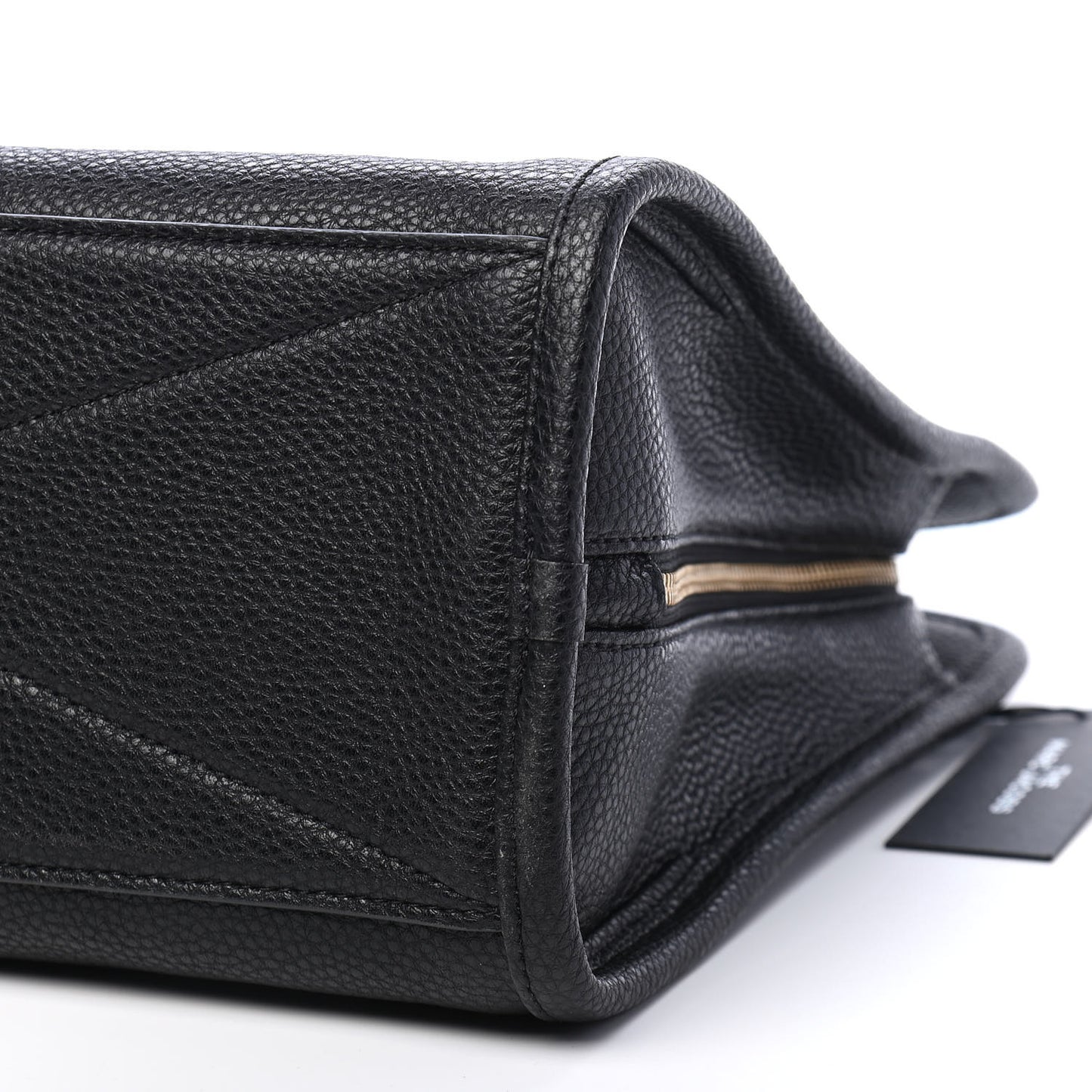 Calfskin Quilted Tote Black