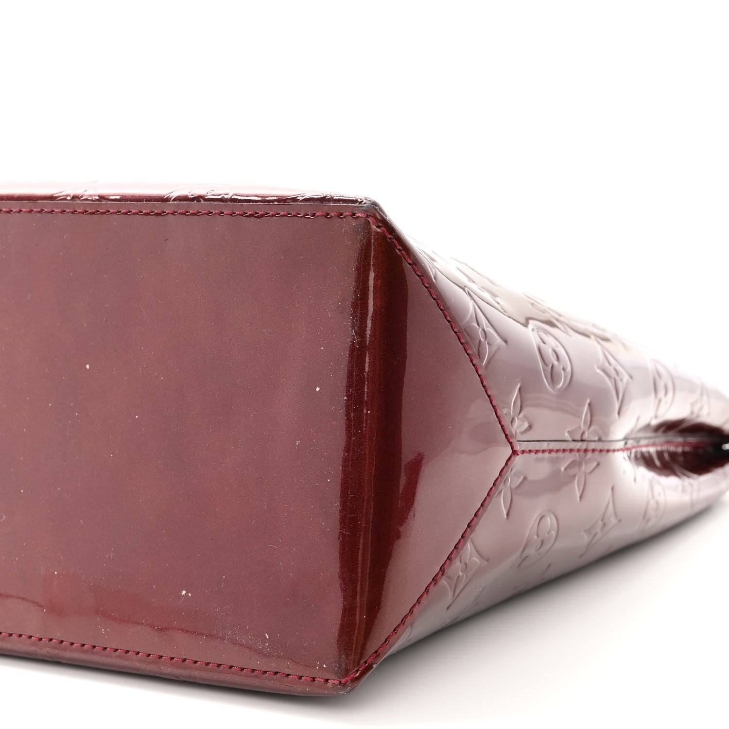 Louis Vuitton Vernis Wilshire MM Rouge Fauviste 9 of 10