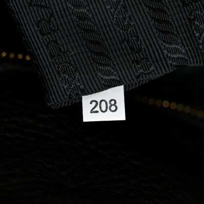 Prada Vitello Daino Shopping Tote Black 7 of 10