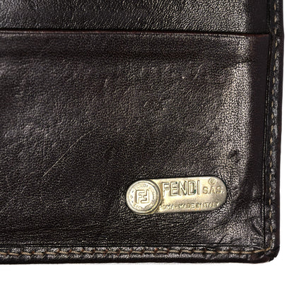 Fendi Zucca Compact Wallet Tobacco 6 of 9