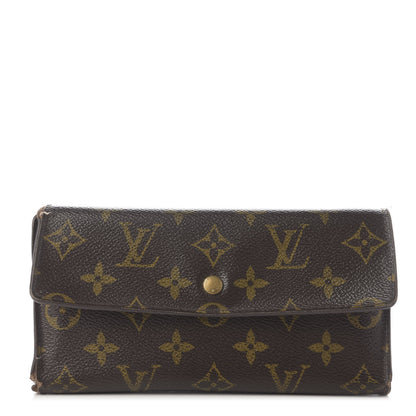 Louis Vuitton Monogram Porte Tresor International Wallet 1 of 12