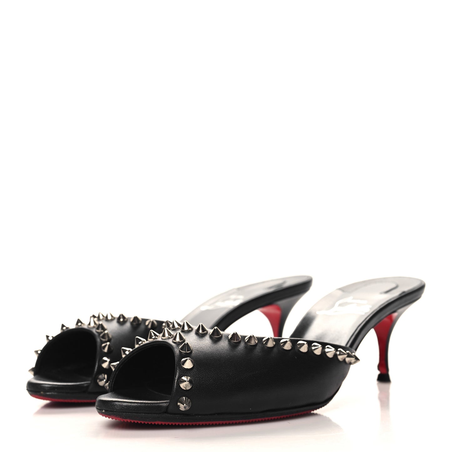 Nappa Spike Me Dolly 85 Sandals 39 Black
