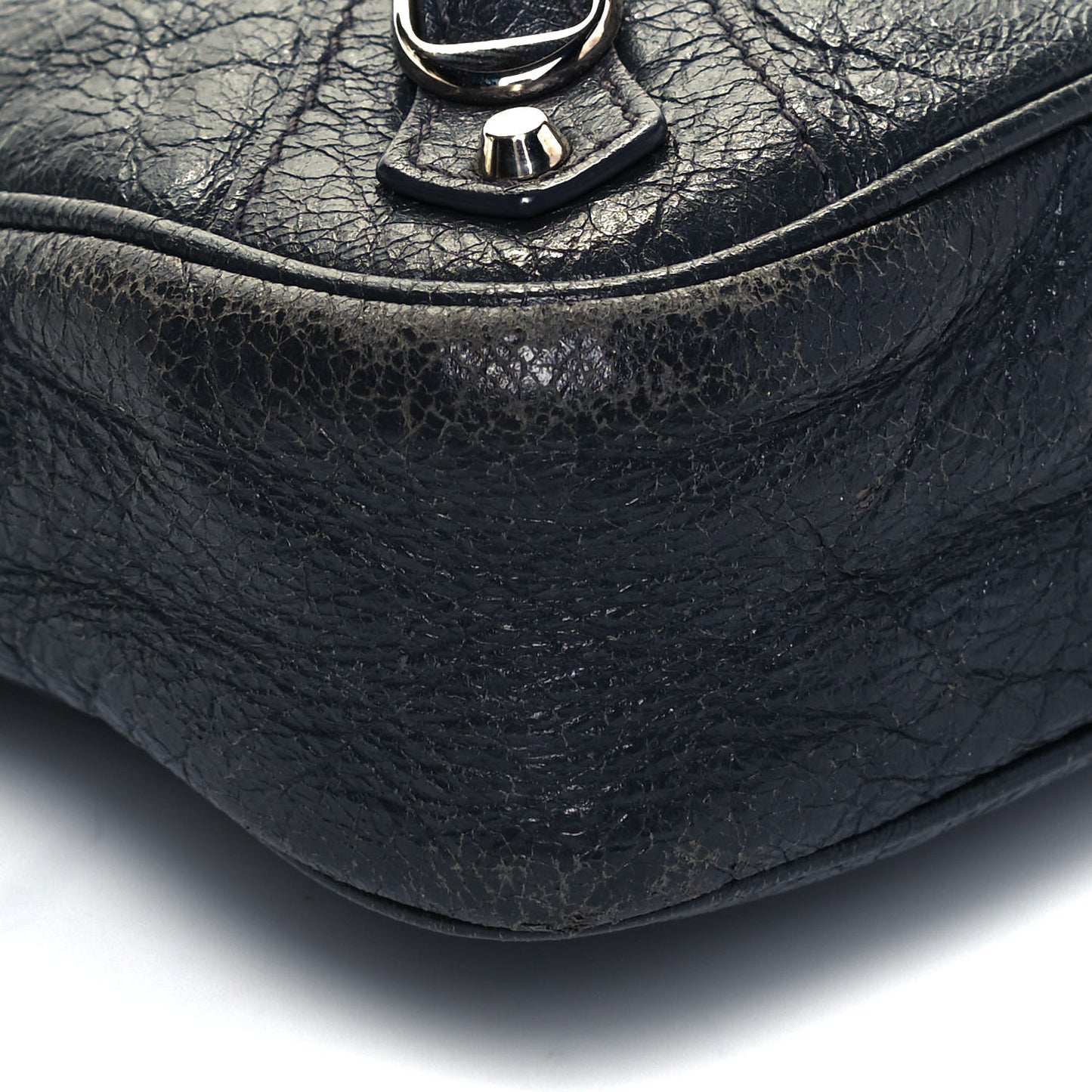 Agneau Classic Hardware Hip Gris Fossile