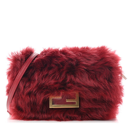 Fendi Vitello Dolce Mini Baguette Ribes 1 of 8