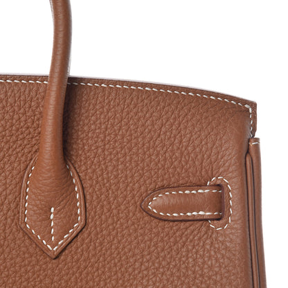 Hermes Togo Birkin 25 Gold 10 of 32