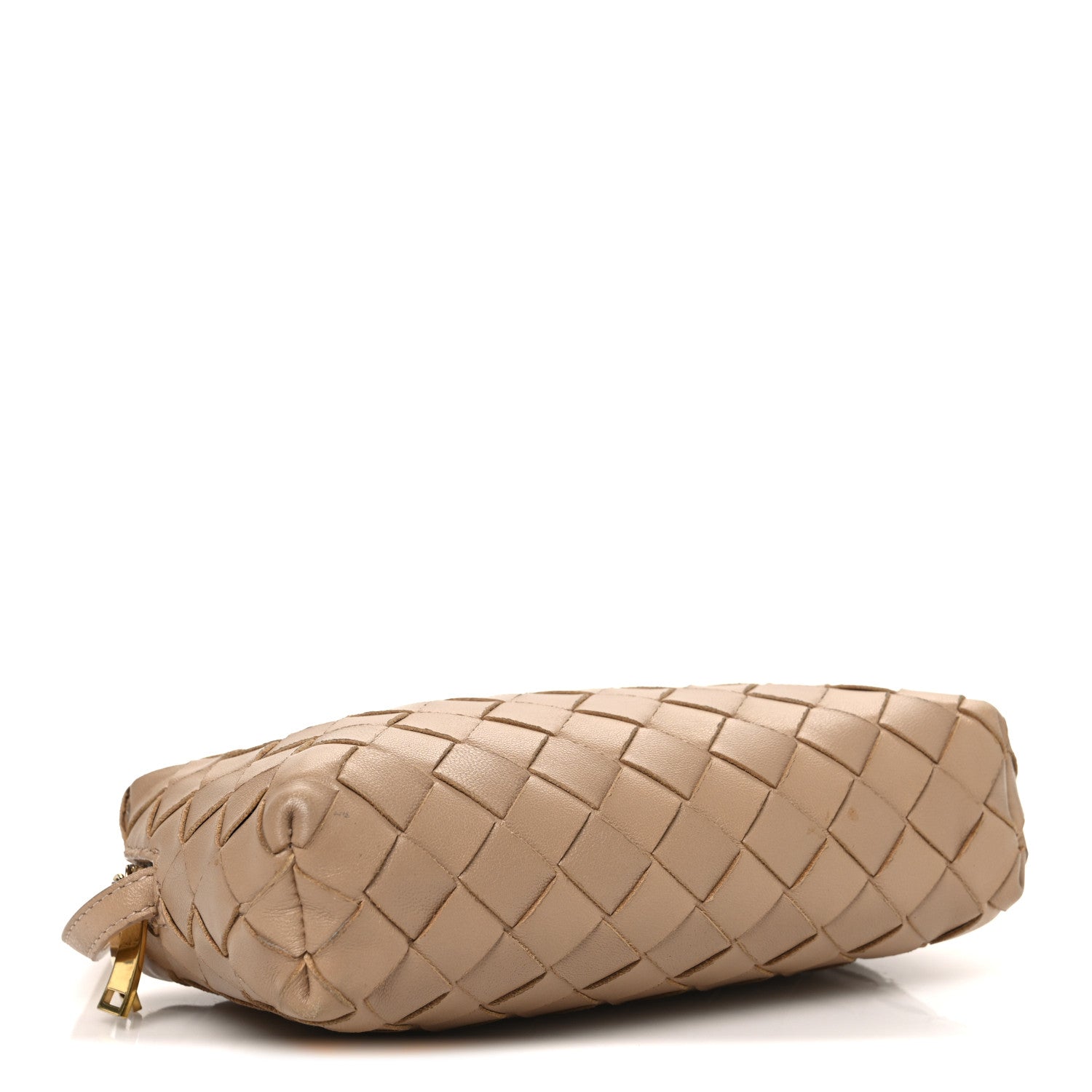 Bottega Veneta Nappa Intrecciato Nodini Mini Crossbody Almond 4 of 12