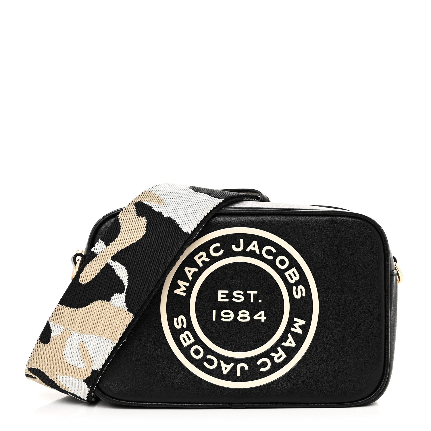 Marc Jacobs Calfskin Signet Flash Camera Bag Black 1 of 9
