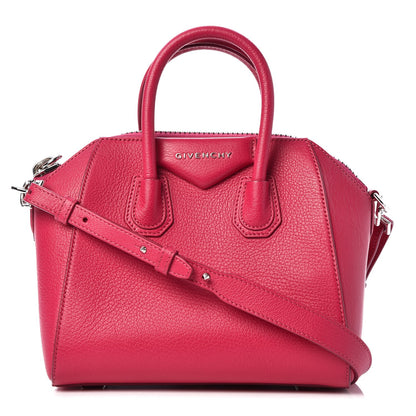 Givenchy Sugar Goatskin Mini Antigona Fushia 1 of 8