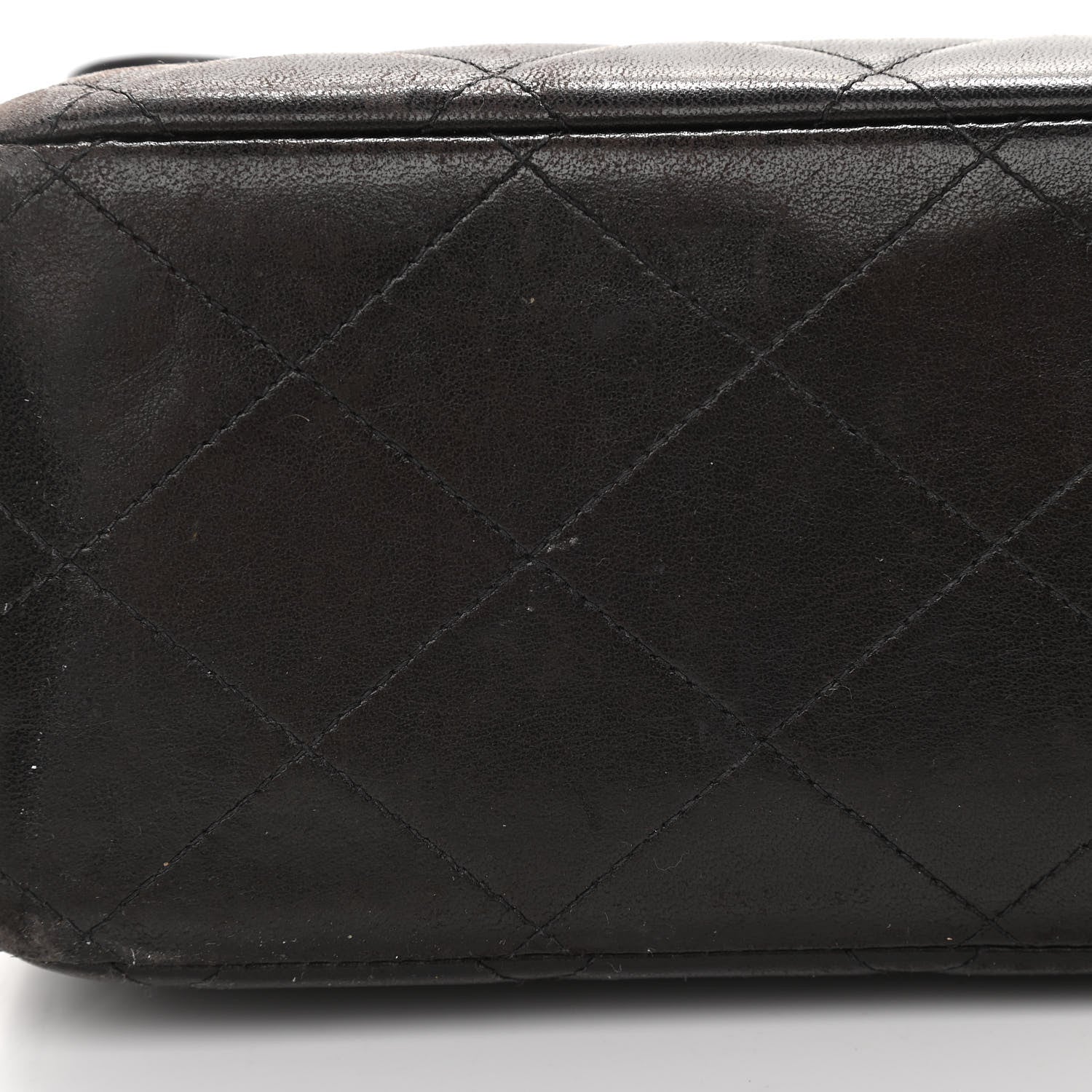 Chanel Lambskin Quilted XL Jumbo Single Flap Black 24 of 33