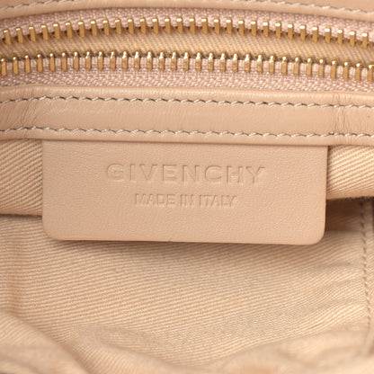 Givenchy Calfskin Crocodile Embossed Micro Nightingale Red 6 of 13