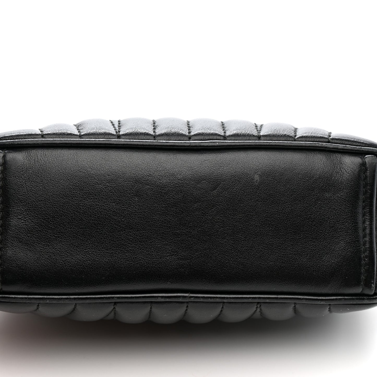 Soft Calfskin Diagramme Camera Bag Black