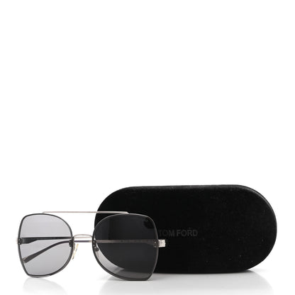 Tom Ford Scout Sunglasses TF656 Silver 9 of 9