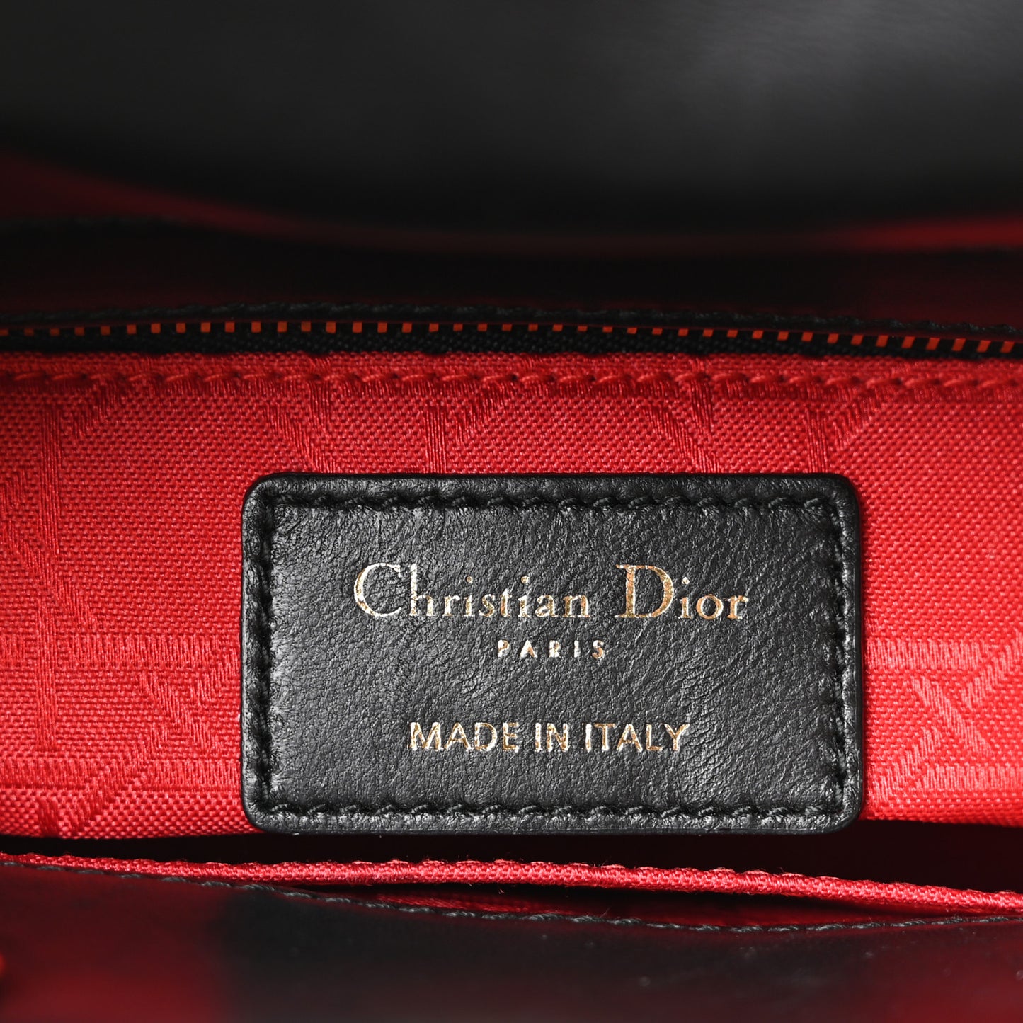 Lambskin Cannage Small Jeweled Lady Dior Black