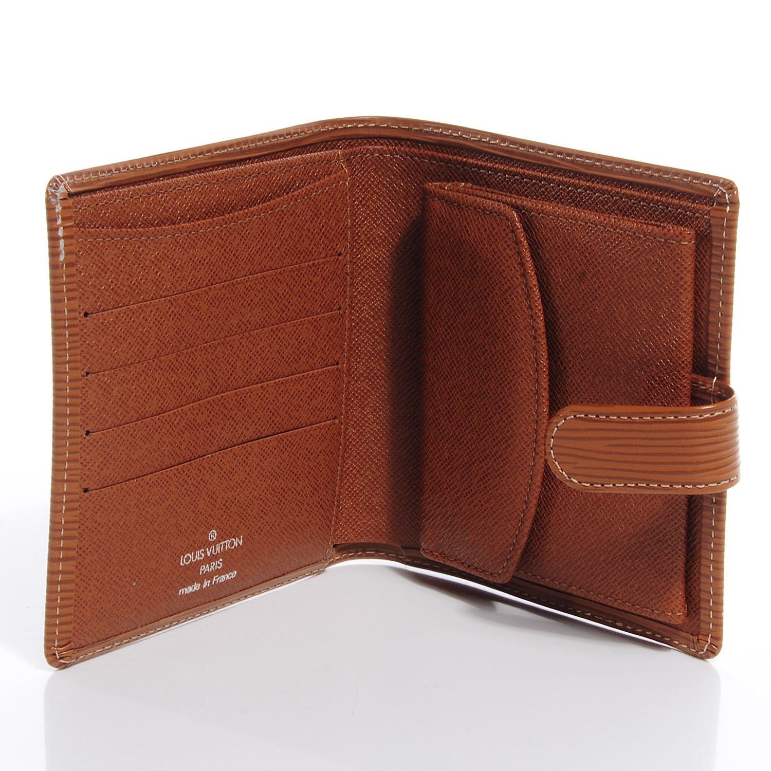 Louis Vuitton Epi Porte-Billets Compact Wallet Cannelle 7 of 7