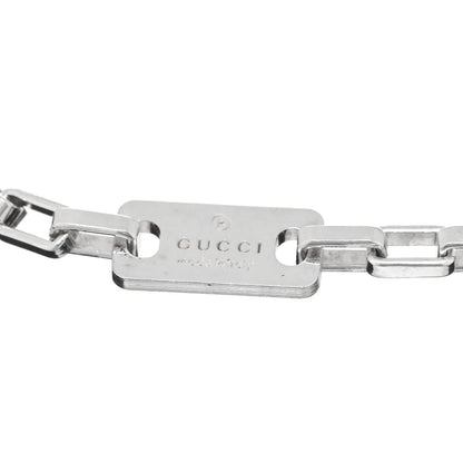 Gucci Sterling Silver Double G Charm Bracelet 3 of 3