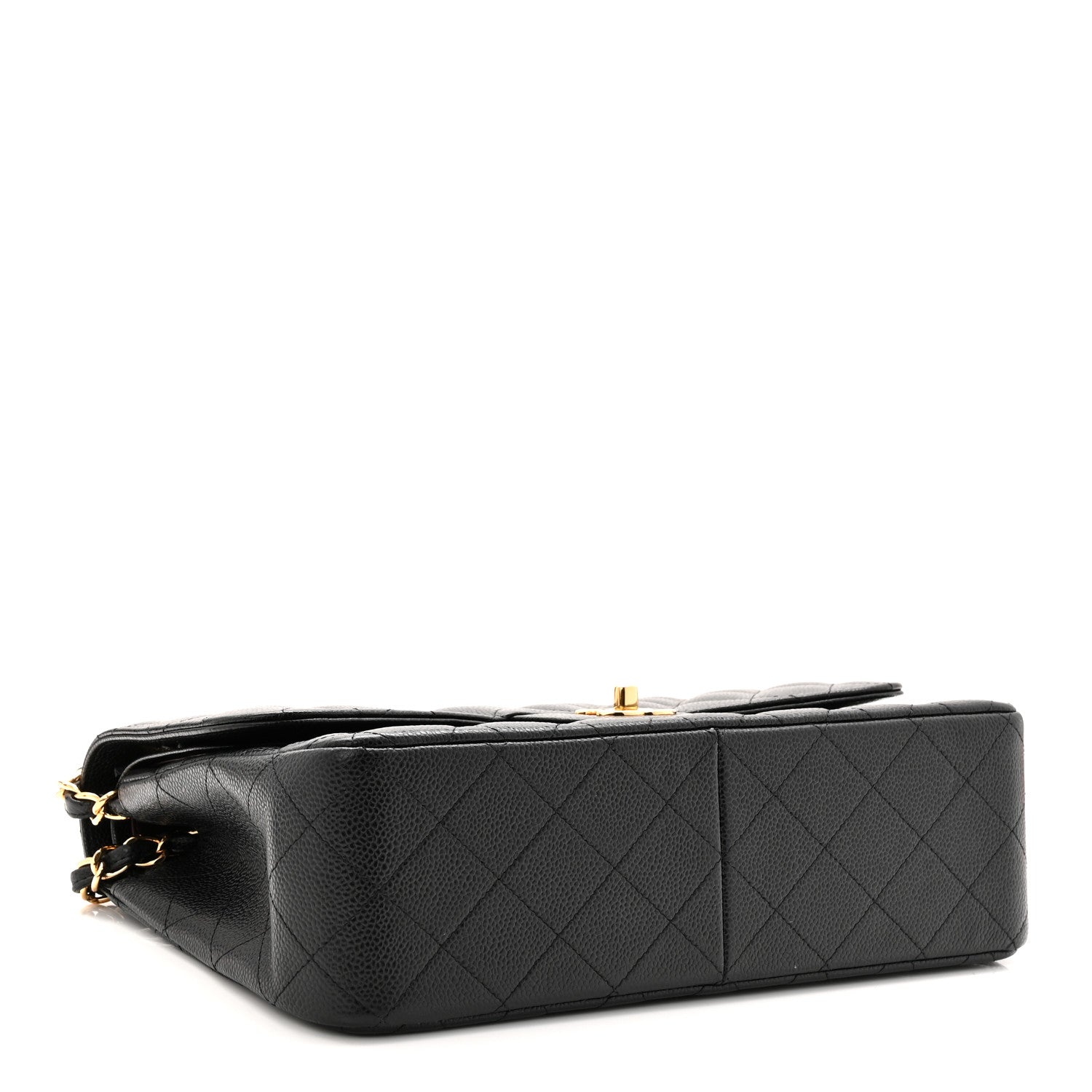 Chanel Caviar Quilted Jumbo Double Flap Black 4 of 10