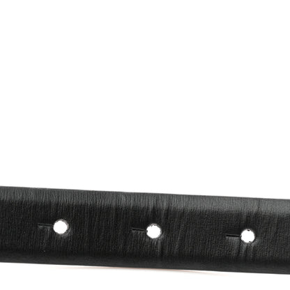 Valentino Garavani Glossy Calfskin VLogo Reversible 20mm Belt 85 34 Black Rouge Pur 5 of 5