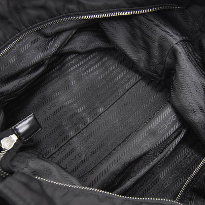 Prada Tessuto Nylon Large Tote Nero Black 6 of 10