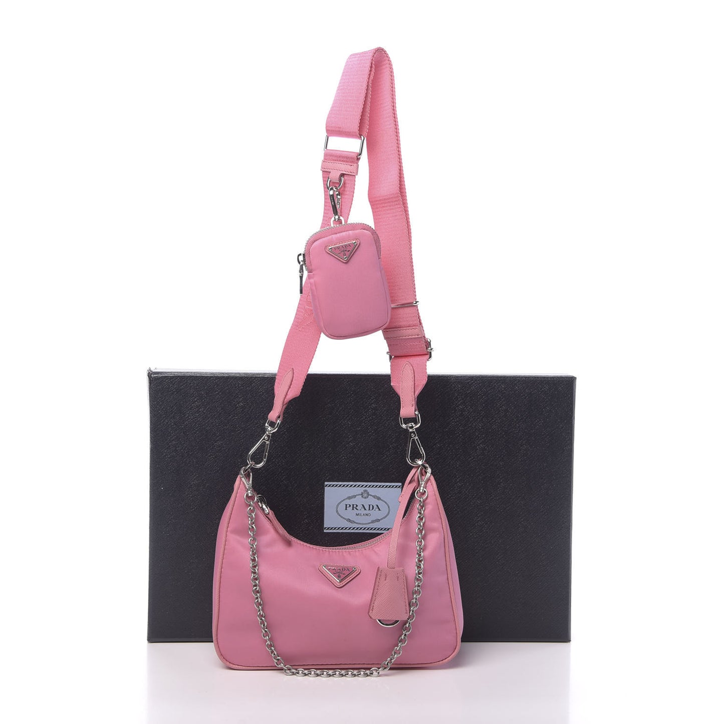 Nylon Re-Edition 2005 Shoulder Bag Begonia