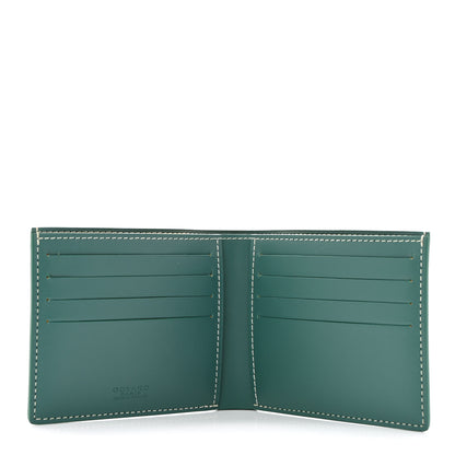 Goyard Goyardine Bi-Fold Victoire PM Wallet Green 5 of 7
