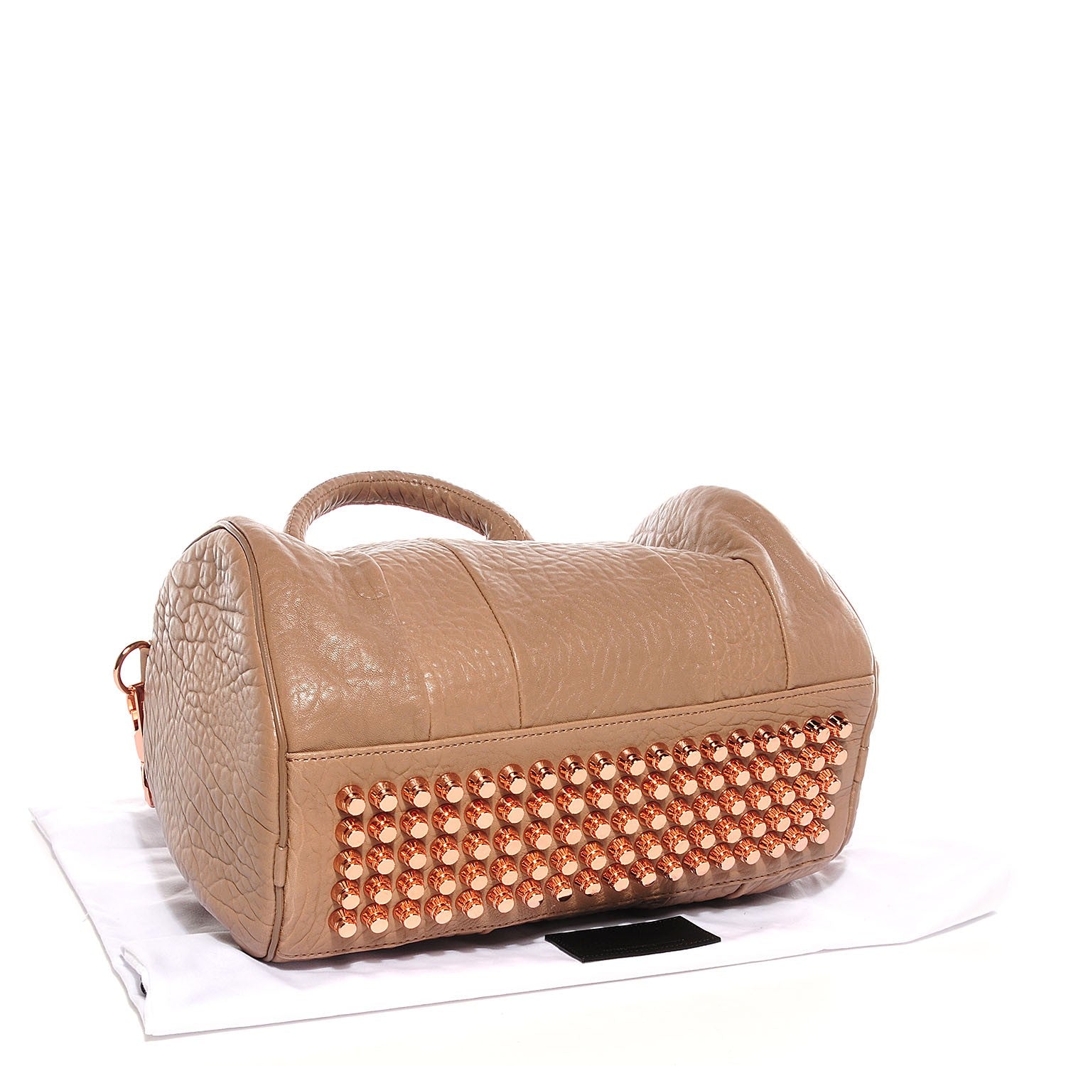 Alexander Wang Pebbled Lambskin Rocco Latte 5 of 7