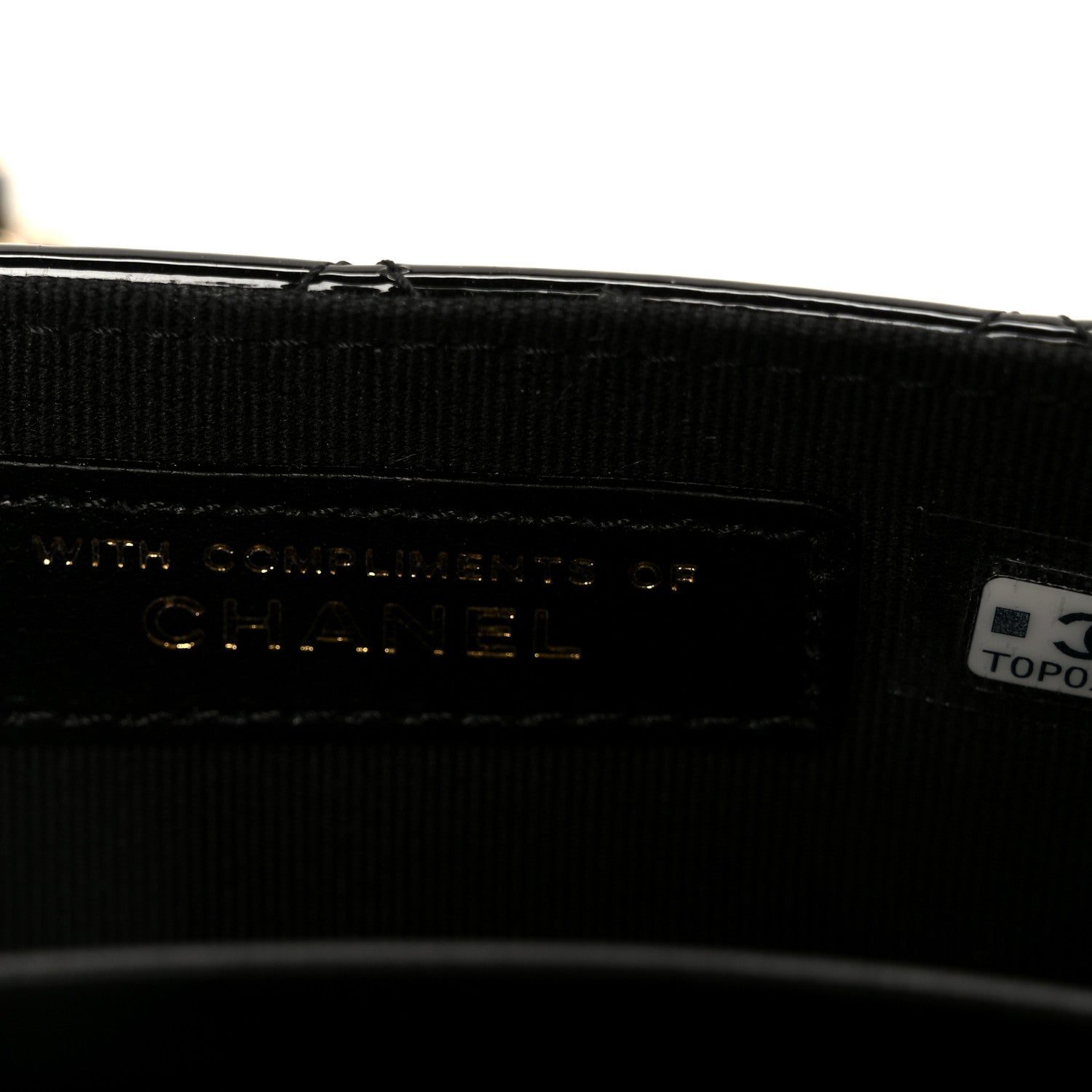 Chanel Patent Calfskin Quilted Mini Flap Black 8 of 12