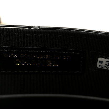 Chanel Patent Calfskin Quilted Mini Flap Black 8 of 12
